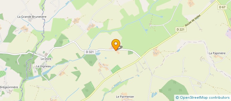 localisation de l'entreprise MONSIEUR FLAVIEN PETIT à MONTREVAULT-SUR-EVRE