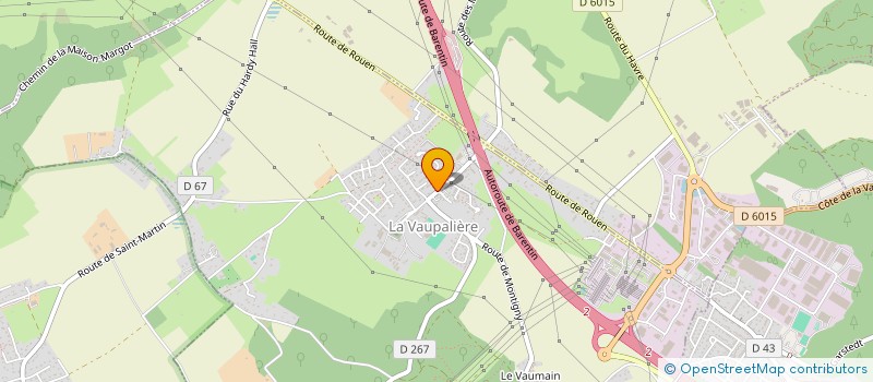 localisation de l'entreprise MONSIEUR FLAVIEN PIAZZA  LA VAUPALIERE