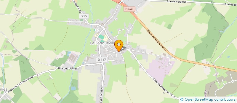 localisation de l'entreprise MONSIEUR FLAVIEN PIETRZAK  LA LONGUEVILLE