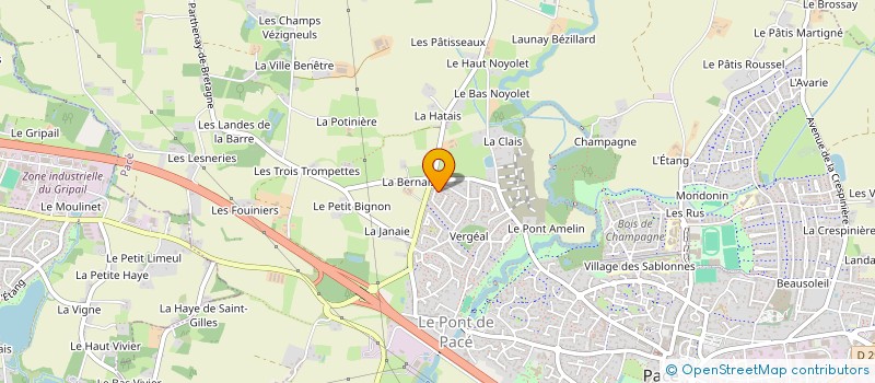 localisation de l'entreprise MONSIEUR FLAVIEN PILORGE à PACE