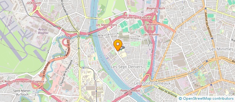 localisation de l'entreprise MONSIEUR FLAVIEN RACAUD à TOULOUSE