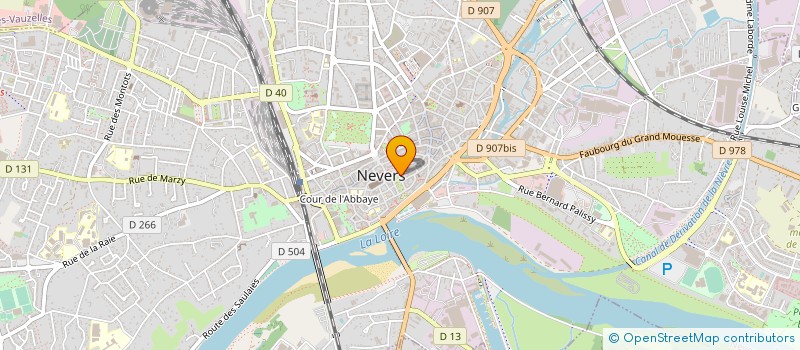 localisation de l'entreprise MONSIEUR FLAVIEN ROBIN à NEVERS