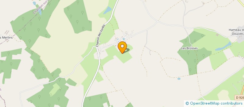 localisation de l'entreprise MONSIEUR FLAVIEN SCHOEFFER  CERISIERS