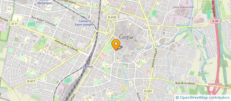 localisation de l'entreprise MONSIEUR FLAVIEN SCHRAEN  COLMAR