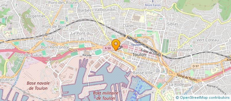 localisation de l'entreprise MONSIEUR FLAVIEN SEMPERE à TOULON