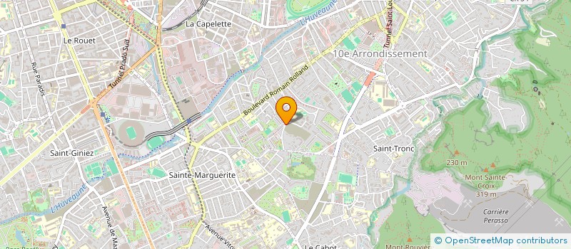 localisation de l'entreprise MONSIEUR FLAVIEN TATINCLAUX  MARSEILLE