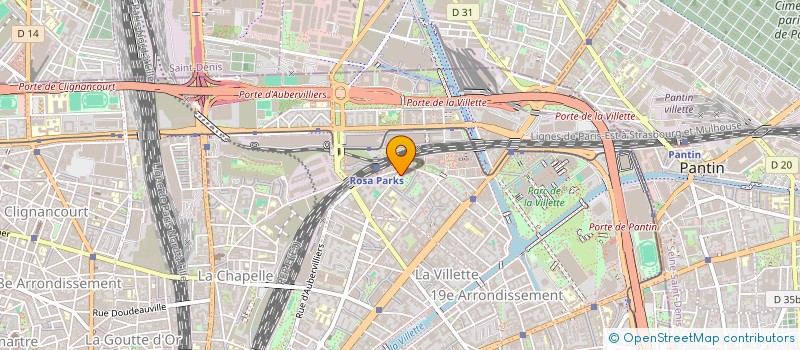 localisation de l'entreprise MONSIEUR FLAVIEN TCHAPGA  PARIS