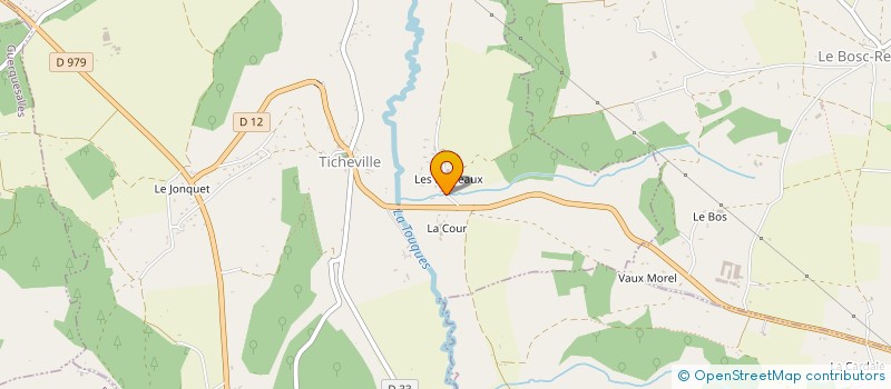 localisation de l'entreprise MONSIEUR FLAVIEN VALLEE à TICHEVILLE