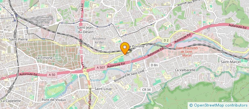 localisation de l'entreprise MONSIEUR FLAVIO ALVES VITORINO  MARSEILLE