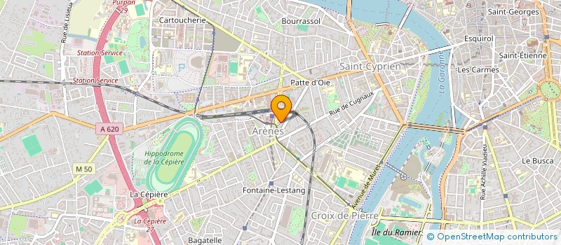 localisation de l'entreprise MONSIEUR FLAVIO BMABINA  TOULOUSE