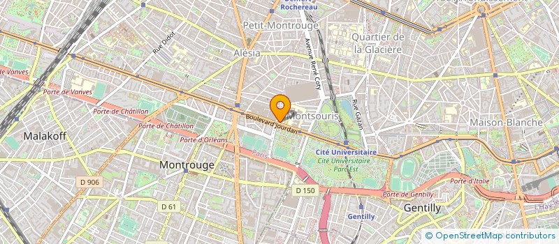 localisation de l'entreprise MONSIEUR FLAVIO EIRO DE OLIVEIRA  PARIS