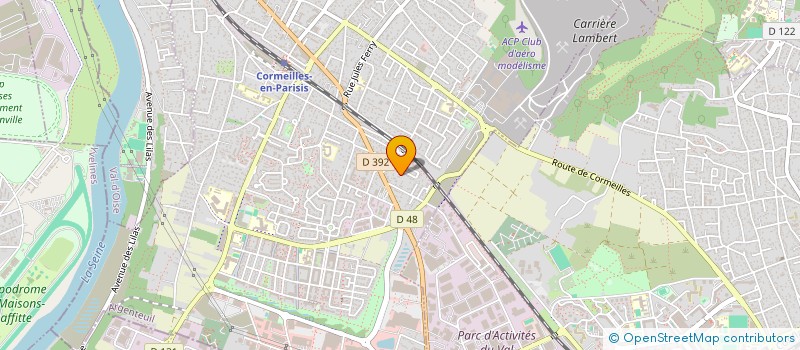 localisation de l'entreprise MONSIEUR FLAVIO FERNANDES  CORMEILLES EN PARISIS