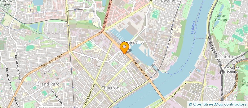 localisation de l'entreprise MONSIEUR FLAVIO FERNANDES  BORDEAUX