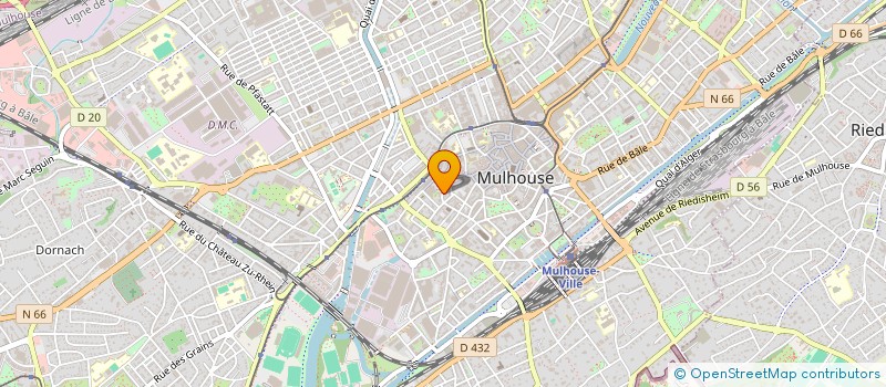 localisation de l'entreprise MONSIEUR FLAVIO FERREIRA DE LIMA à MULHOUSE