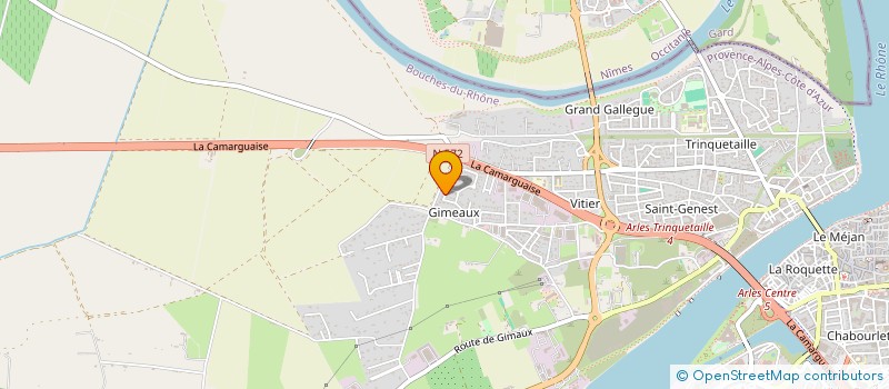 localisation de l'entreprise MONSIEUR FLAVIO GIOVANNINI  ARLES