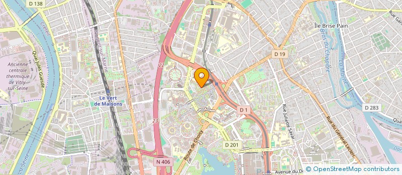 localisation de l'entreprise MONSIEUR FLAVIO GOBBI  CRETEIL