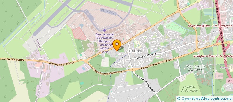 localisation de l'entreprise MONSIEUR FLAVIO GONCALVES DA COSTA  MERIGNAC