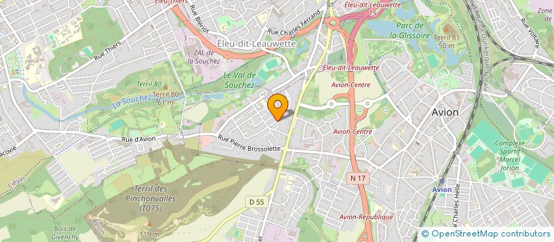 localisation de l'entreprise MONSIEUR FLAVIO LAURENT  AVION