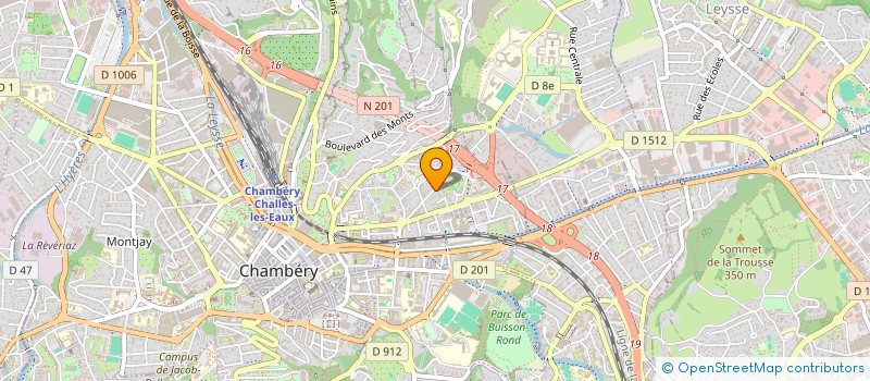 localisation de l'entreprise MONSIEUR FLAVIO LOURENCO  CHAMBERY