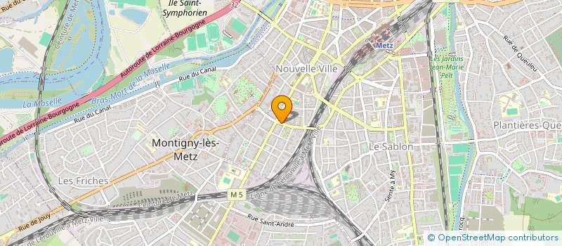 localisation de l'entreprise MONSIEUR FLAVIO MILLOSHI  METZ