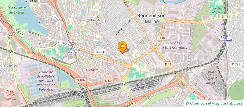 localisation de l'entreprise MONSIEUR FLAVIO NEVES  BONNEUIL-SUR-MARNE