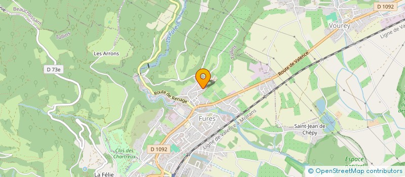 localisation de l'entreprise MONSIEUR FLAVIO PIETRAUD  CAUSSINIOJOULS