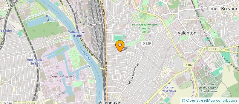 localisation de l'entreprise MONSIEUR FLAVIO PIRES DOS SANTOS ANDRADE DA CONCEICAO à VILLENEUVE-SAINT-GEORGES