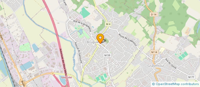 localisation de l'entreprise MONSIEUR FLAVIO ROBERTI  GAGNAC-SUR-GARONNE