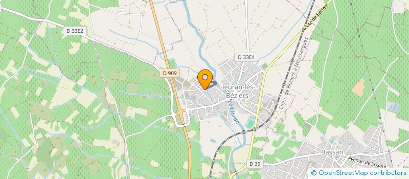 localisation de l'entreprise MONSIEUR FLAVIO SESTU à LIEURAN-LES-BEZIERS
