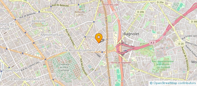 localisation de l'entreprise MONSIEUR FLAVIO SILLITTI  PARIS