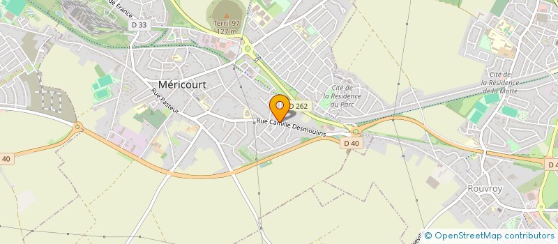 localisation de l'entreprise MONSIEUR FLAVIO SPATAFORA  MERICOURT