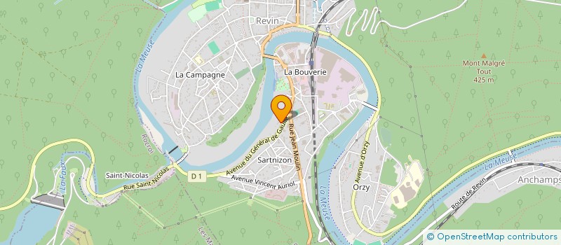 localisation de l'entreprise MONSIEUR FLAVIUS CEZAR POPA  REVIN