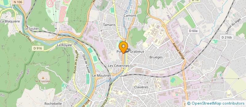 localisation de l'entreprise MONSIEUR FLAVIUS FILIP  ALES