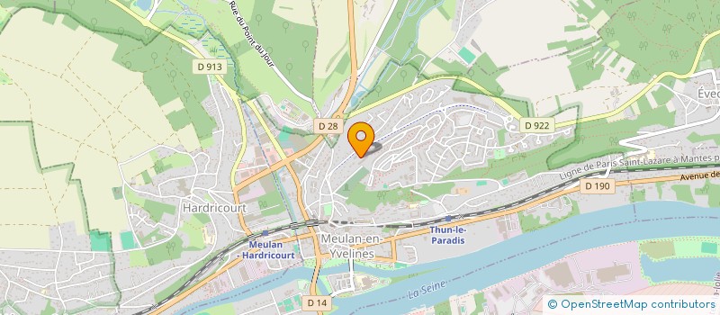 localisation de l'entreprise MONSIEUR FLAVIUS-MARIAN-RYZVA FANTINI  MEULAN-EN-YVELINES