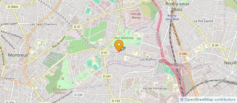 localisation de l'entreprise MONSIEUR FLAVIUS NICOLAE CIRPACI à MONTREUIL