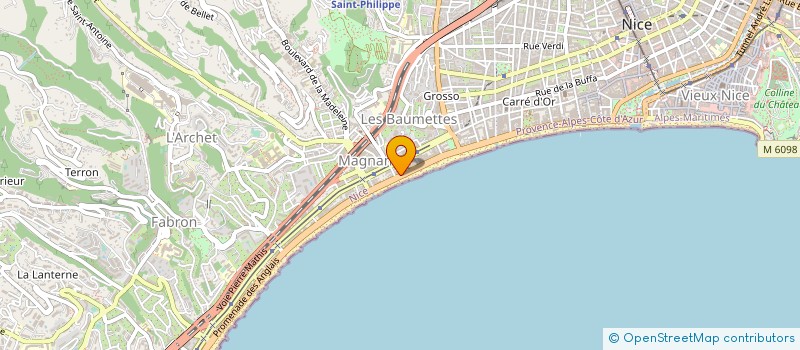 localisation de l'entreprise MONSIEUR FLAVIUS RADU à NICE