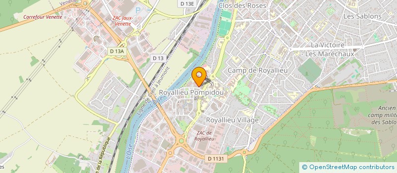 localisation de l'entreprise MONSIEUR FLE DOUMBIA  COMPIEGNE