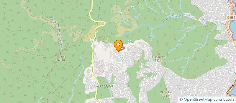 localisation de l'entreprise MONSIEUR FLEMMING SKRIVER  ROQUEBRUNE-SUR-ARGENS