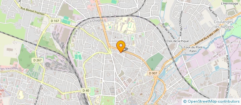 localisation de l'entreprise MONSIEUR FLEQ AHAMADI  NEVERS