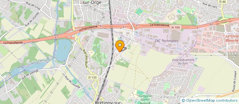 localisation de l'entreprise MONSIEUR FLEURY M'VUADIAMBO à BRETIGNY-SUR-ORGE