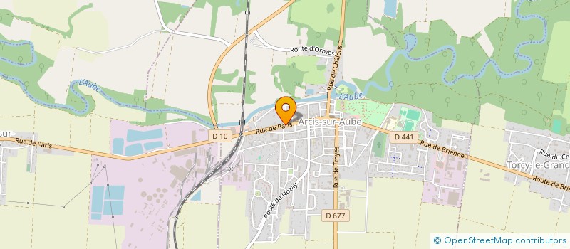 localisation de l'entreprise MONSIEUR FLINND VIEIRA  ARCIS-SUR-AUBE