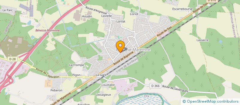 localisation de l'entreprise MONSIEUR FLOGANE GALLON à BENESSE-MAREMNE
