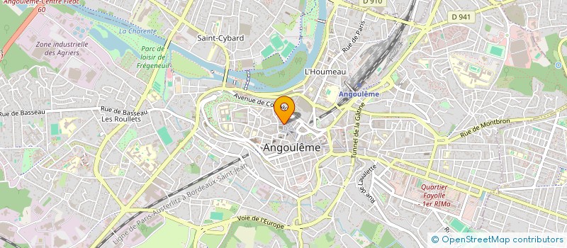 localisation de l'entreprise MONSIEUR FLORAN GIRARD à ANGOULEME