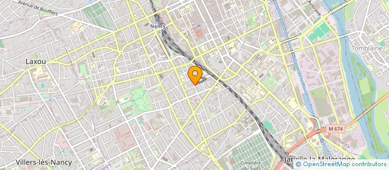 localisation de l'entreprise MONSIEUR FLORAN HEMMER  NANCY