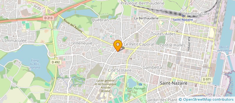 localisation de l'entreprise MONSIEUR FLORAN MAGRE  SAINT-NAZAIRE