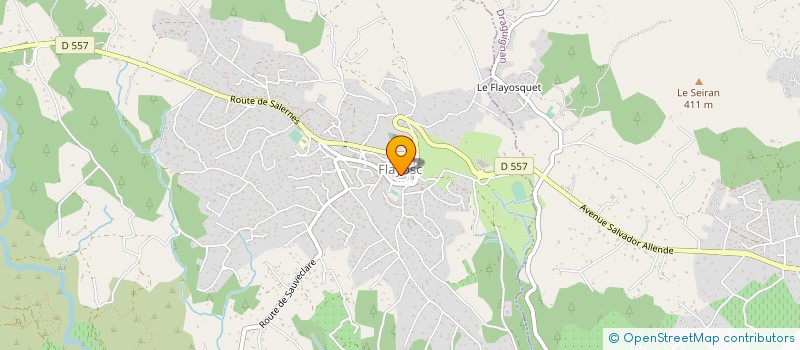 localisation de l'entreprise MONSIEUR FLORAN NEGRO  FLAYOSC