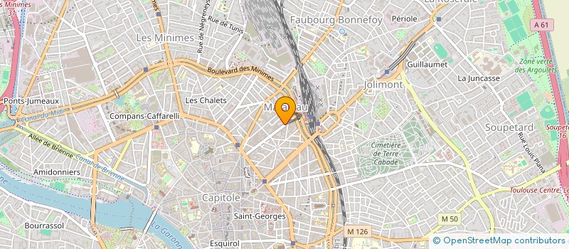 localisation de l'entreprise MONSIEUR FLORAN PATIENCE à TOULOUSE