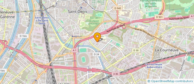 localisation de l'entreprise MONSIEUR FLOREA VASILE  SAINT-DENIS