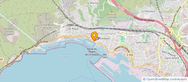 localisation de l'entreprise MONSIEUR FLOREAL BLANCO à MARSEILLE