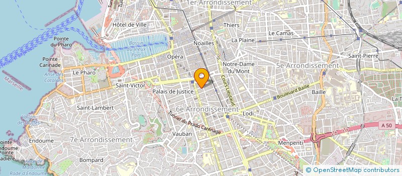 localisation de l'entreprise MONSIEUR FLOREAL CRUMIERE à MARSEILLE